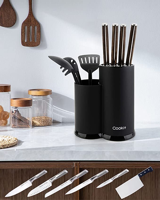 Cookit™ Black Knife Block Holder