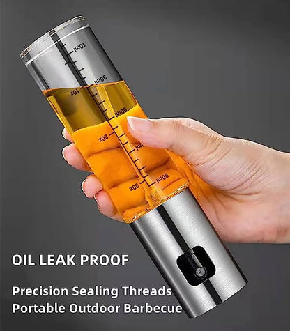 2Pcs Stainless Steel Oil Sprayer