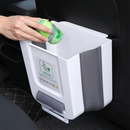 9L Portable Retractable Trash Bin